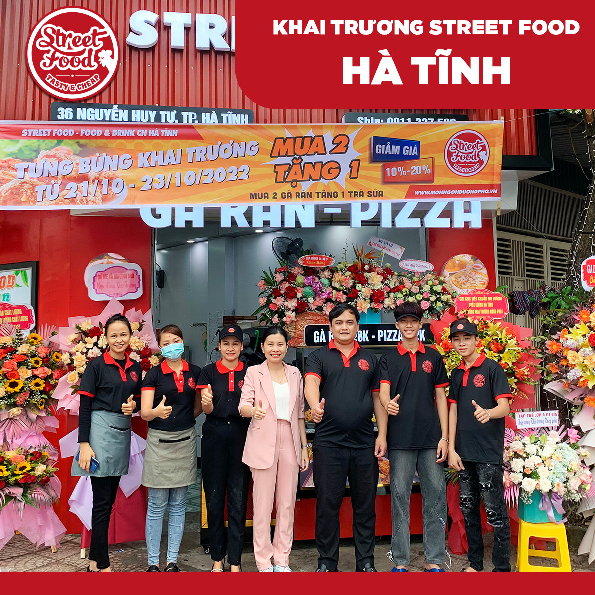 khai trương Street Food Man Thiện, Thủ Đứcc