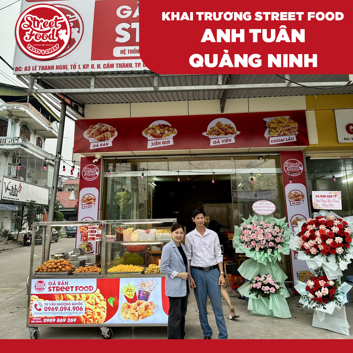 khai trương Street Food Quảng Ninh