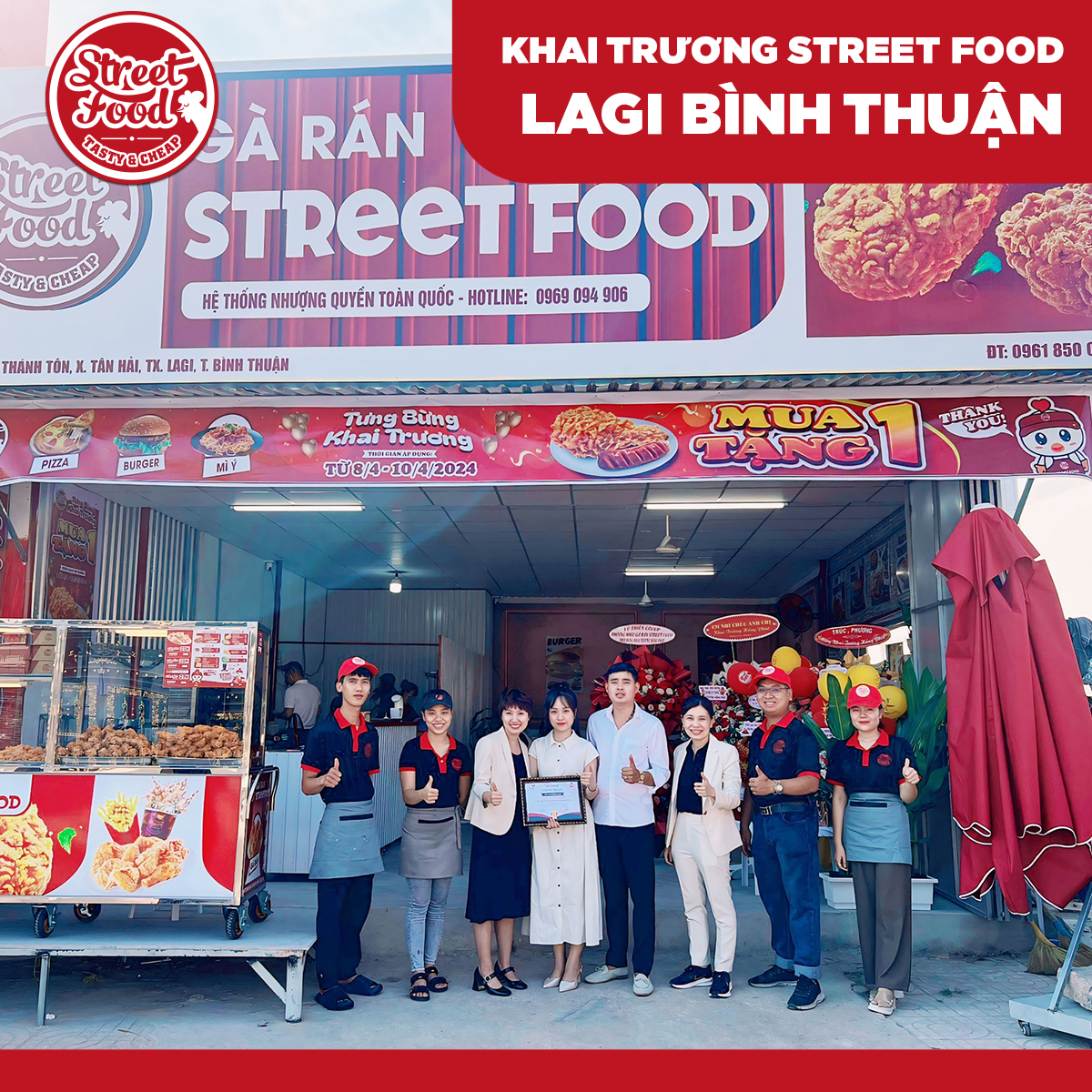 khai trương Street Food Lagi Bình Thuận