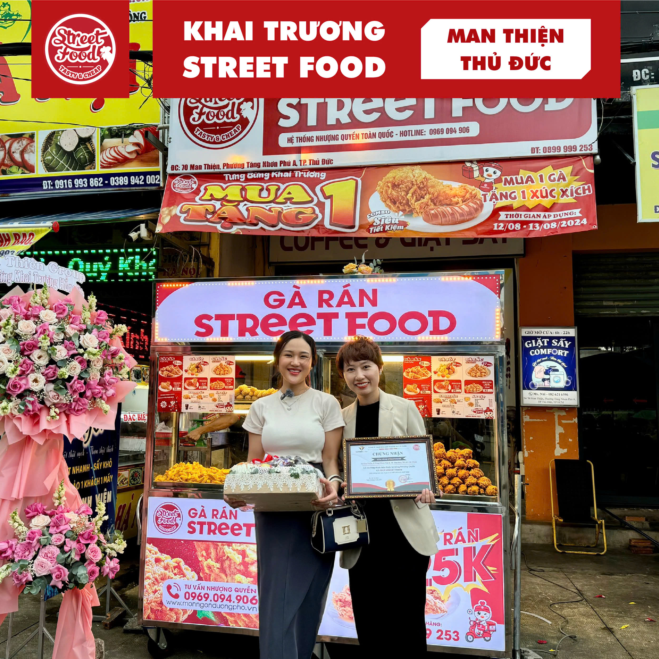 khai trương Street Food Man Thiện - Thủ Đức