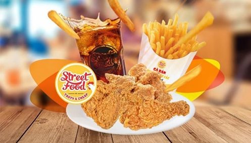 gà rán Street Food