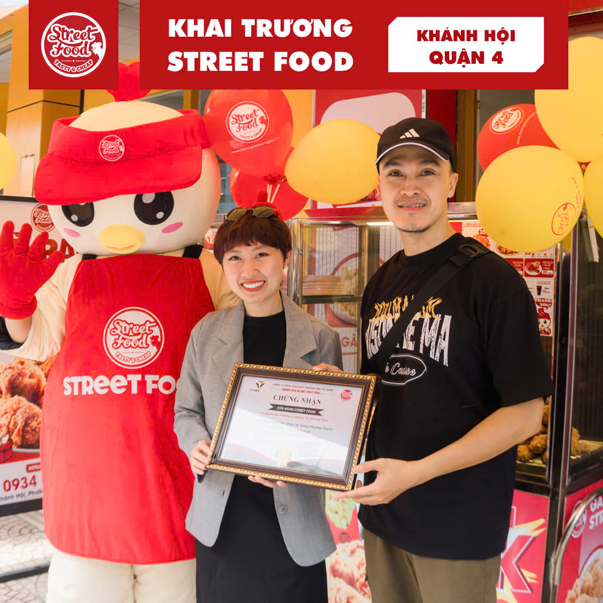 Khai trương Street Food Khánh Hội - Quận 4