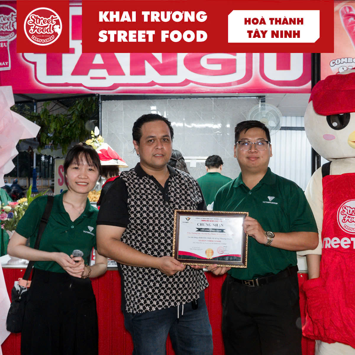 Khai Trương Gà Rán Street Food Tây Ninh