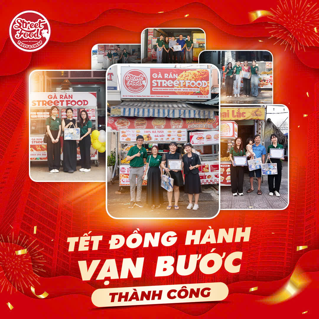 Gà Rán Street Food, Hành Trình Tặng Quà Tết