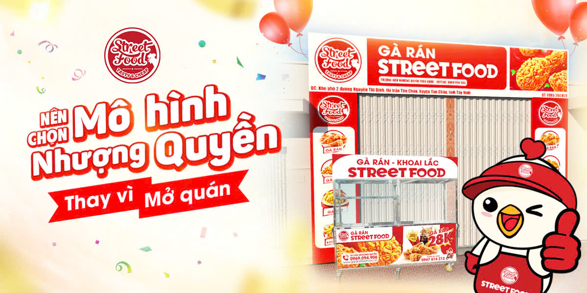 NÊN CHỌN MÔ HÌNH NHƯỢNG QUYỀN THAY VÌ MỞ QUÁN