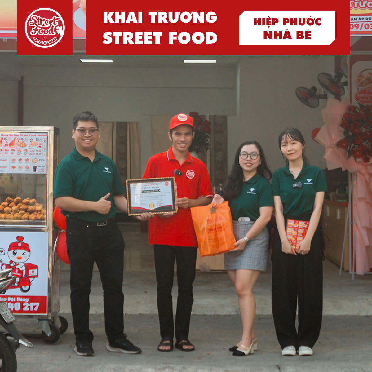 Khai trương Gà Rán Street Food Nhà Bè