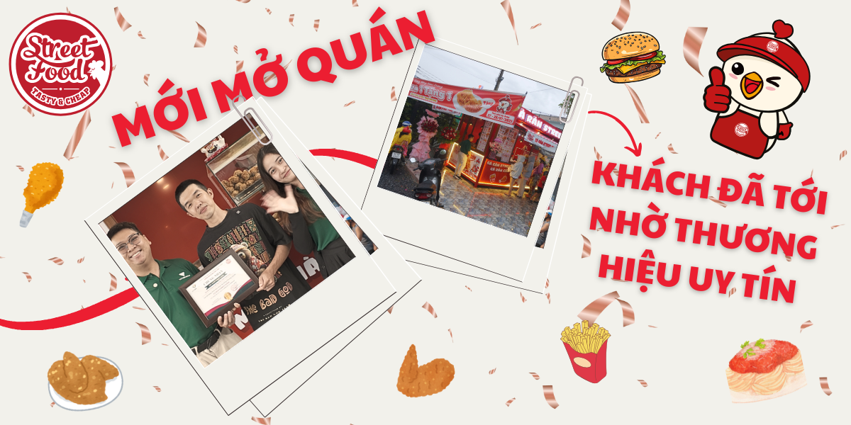 MỚI MỞ QUÁN – KHÁCH ĐÃ TỚI NHỜ THƯƠNG HIỆU UY TÍN