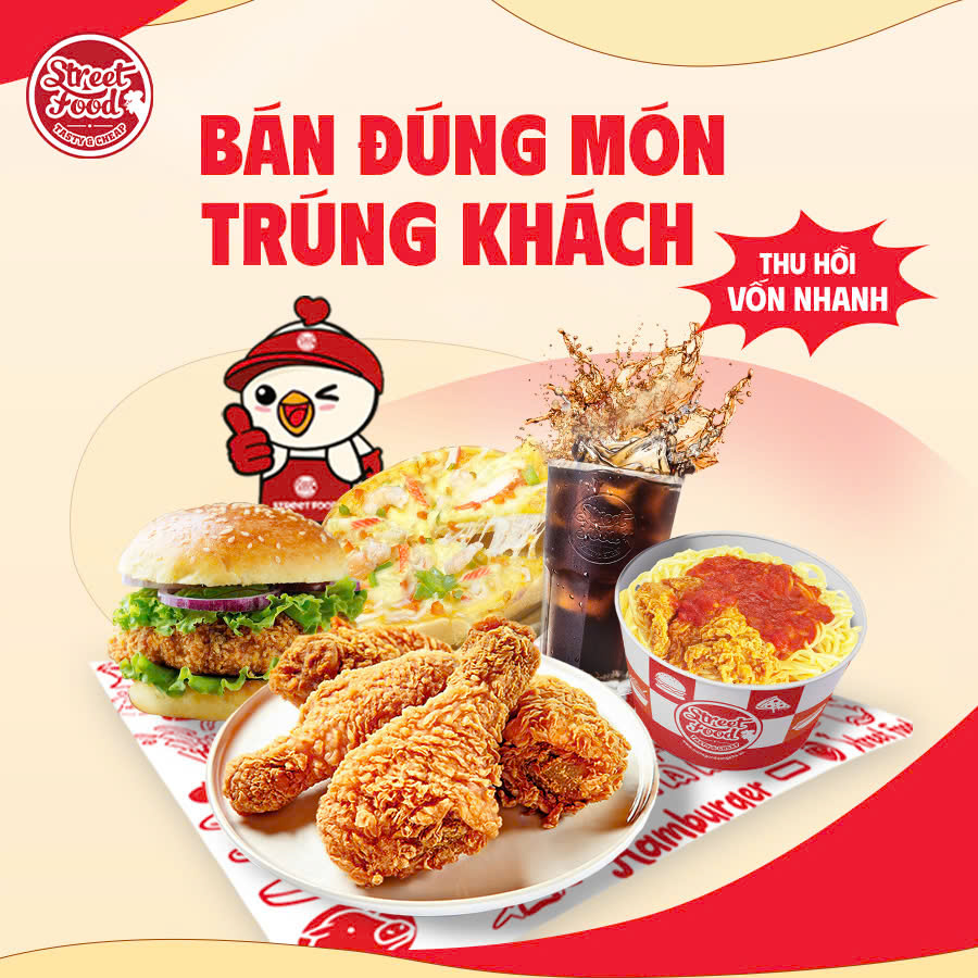 BÁN ĐÚNG MÓN – TRÚNG KHÁCH – LỜI NHANH CÙNG STREET FOOD