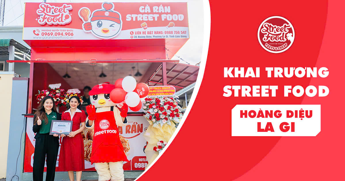 KHAI TRƯƠNG STREET FOOD LA GI - VỢ CHỒNG CHỊ NGA BÙNG NỔ NGÀY ĐẦU TIÊN