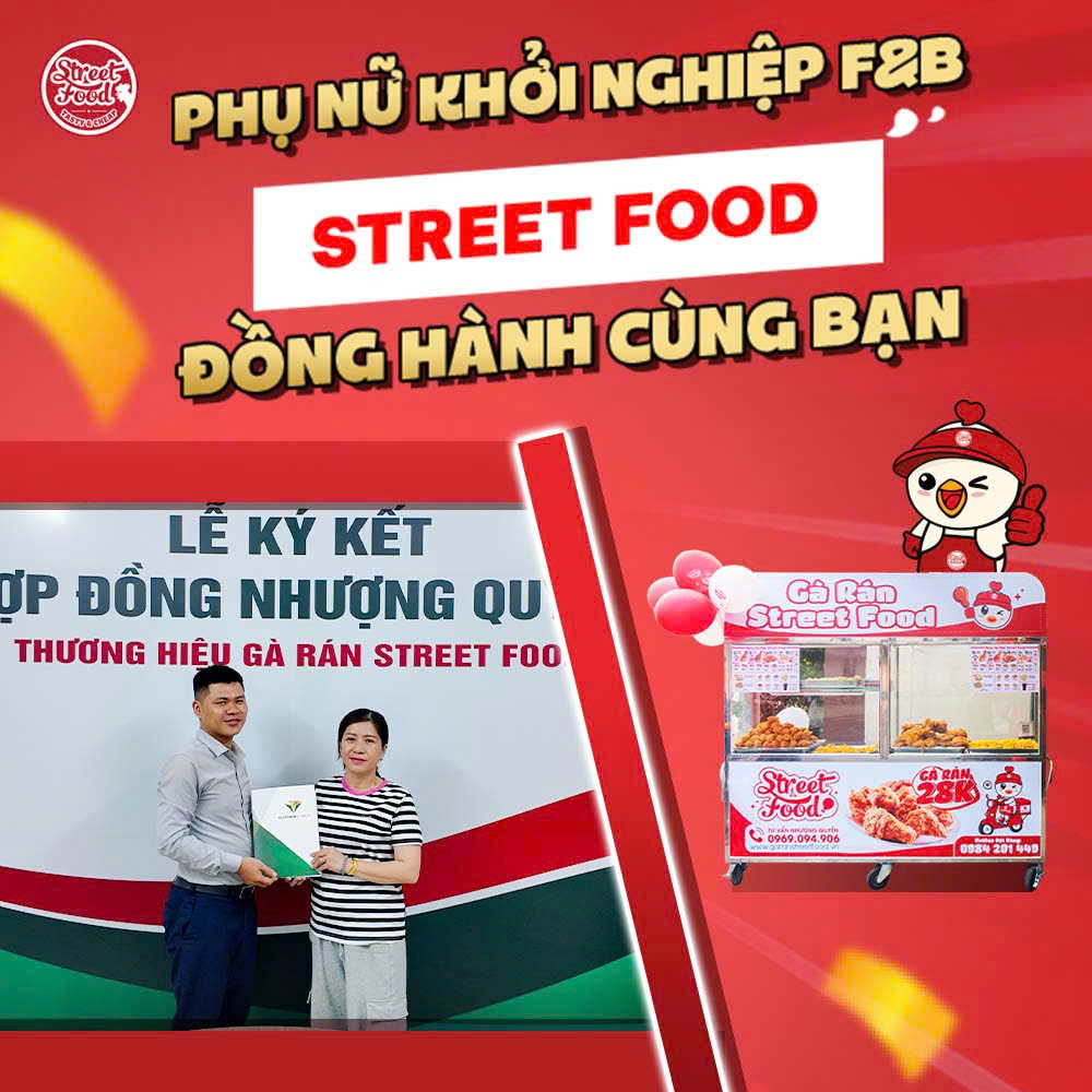 PHỤ NỮ KHỞI NGHIỆP F&B - STREET FOOD ĐỒNG HÀNH CÙNG BẠN