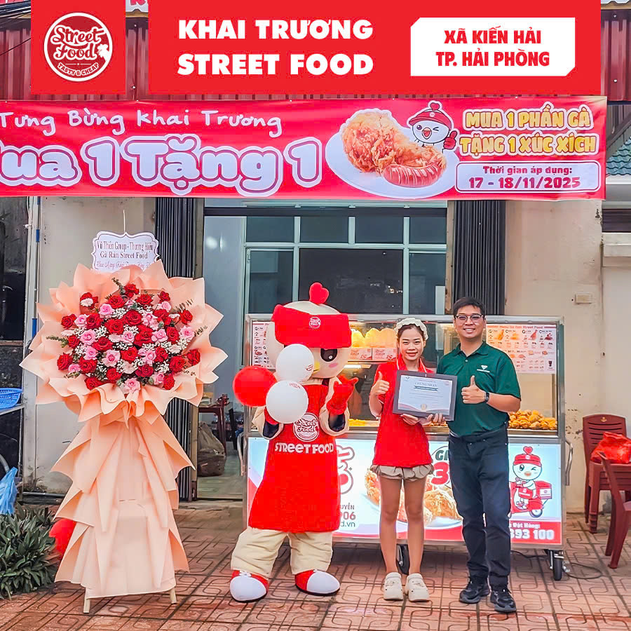 KHAI TRƯƠNG STREET FOOD KIẾN HẢI HẢI PHÒNG CỦA CÔ GÁI TRẺ ĐẦY DŨNG CẢM